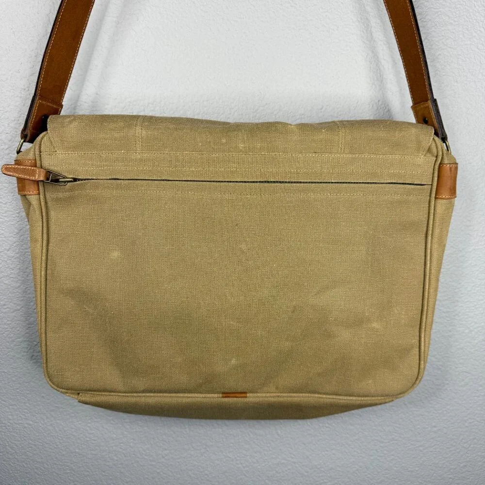 Cutter and Buck Canvas and Leather Laptop Bag